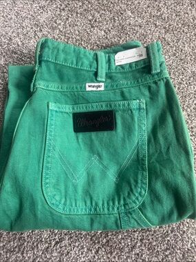 Wrangler Green Wide Leg Jeans